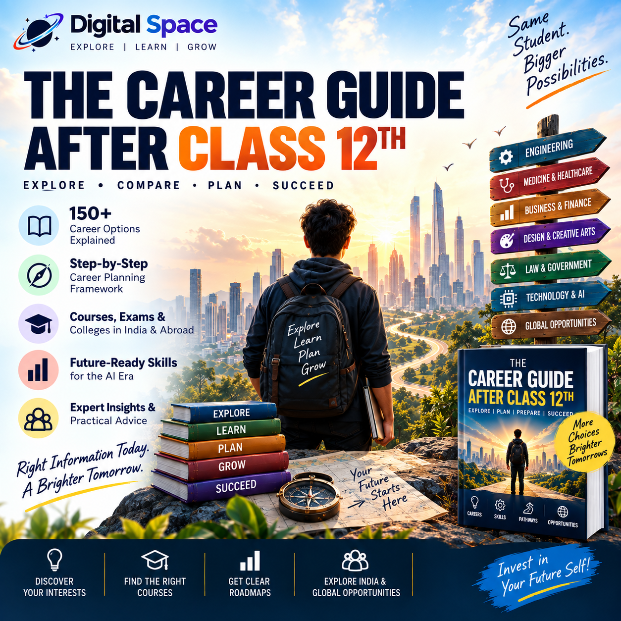 The Career Guide After Class 12th by Vinod Sardesai